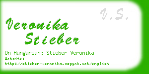 veronika stieber business card